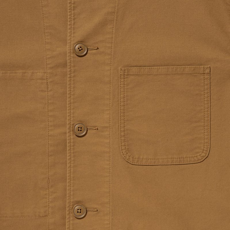 Vestes Uniqlo Utility Homme Marron | 3145503