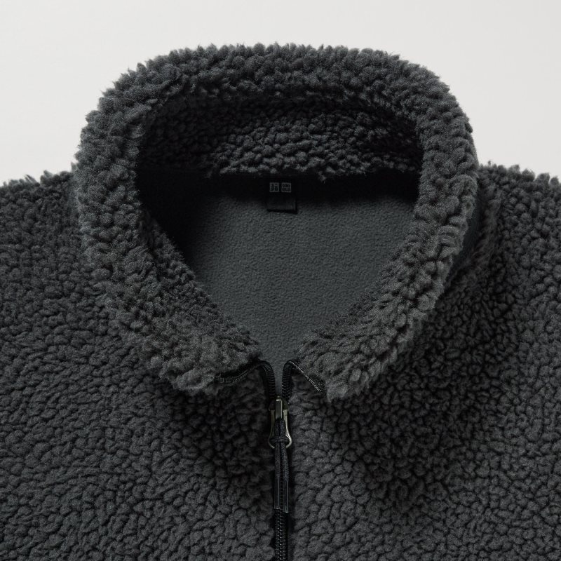 Vestes Uniqlo Windproof Outer Fleece Homme Grise | 67959