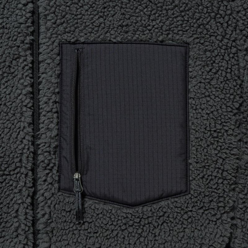 Vestes Uniqlo Windproof Outer Fleece Homme Noir | 1533668
