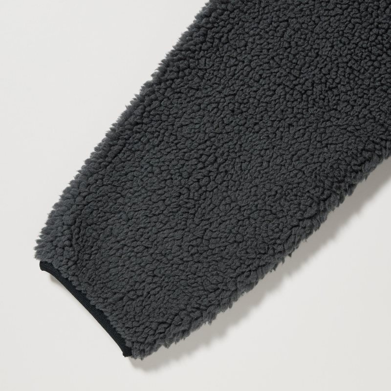 Vestes Uniqlo Windproof Outer Fleece Homme Noir | 1533668
